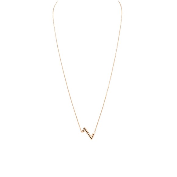 Louis Vuitton Upside Down LV Volt Gold Rose Gold necklace - Picture 1 of 8